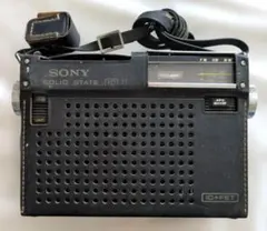 SONY ポータブルラジオ ICF-110B 昭和レトロ 当時物のサムネイル