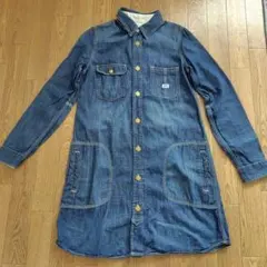 断捨離中♥Lee デニムシャツワンピース