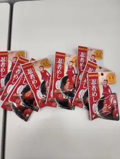 忍者めし　梅かつお　10個　セット　まとめ売り　ハードグミのサムネイル