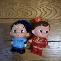 紀陽銀行　フィギュアセット　昭和レトロ　キヨ子ちゃん　キヨー坊や　貯金箱 紀陽銀行 フィギュアセット 昭和レトロ キヨ子ちゃん キヨー坊や 貯金