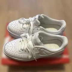 Nike コートビジョンアルタ ホワイト スニーカー 厚底