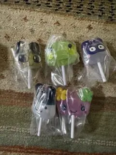 ② ガチャガチャ たまごっち カラフルキャンディチャーム セミコンプリート