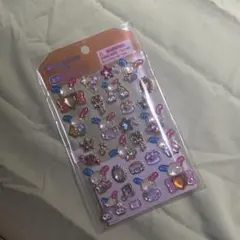 サンリオ ウサハナ 金箔ぷっくりシールのサムネイル