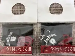新品・未使用 ジムビーム オリジナルネックストラップ スマホ用 2個セット
