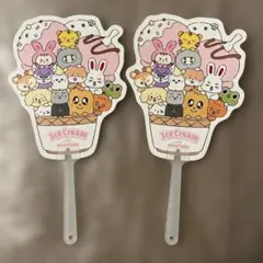 SEVENTEEN ポップアップ特典 うちわ ミニティーン　２枚