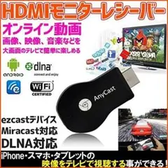 小さな画面を大画面に anycast 無線HDMIアダプター