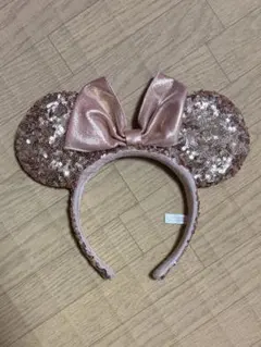 ミニーマウス耳カチューシャ ピンク