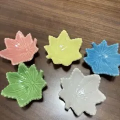 紅葉型箸置き 5個セット
