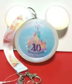 ディズニーリゾート 40周年記念 スーベニアスナックケース　ストラップ