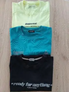 NIKE+le coq+Babolat　Tシャツ　3枚セット　メンズL