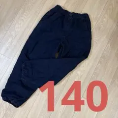 UNIQLO ネイビー 長ズボン 140 暖パン