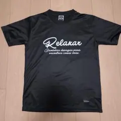 ダウポンチ　リラクシャー　背中メッシュ　プラシャツ　サイズL ブラック