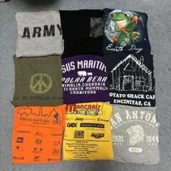 アメカジTシャツ　9枚セット