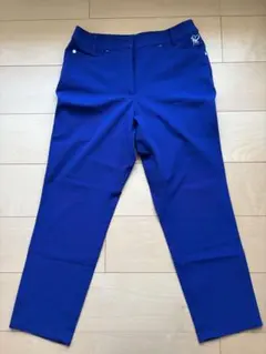 アダパット　パンツ　青　美品