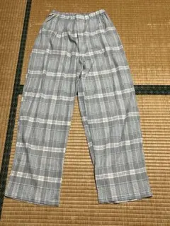 メンズ ルームパンツ チェック柄 Lサイズ