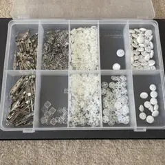 【大量まとめ売り】手作りキット クリミボタン　スナップボタン　鍵ホック　ピン