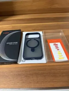 試着のみ TORRAS iPhone17PRO用スタンドケース 6.3 ネイビー