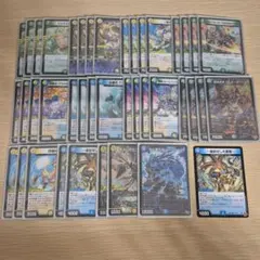 ゴルギーオージャー デッキ 60枚セット（40枚+パーツ20枚）3重スリーブ