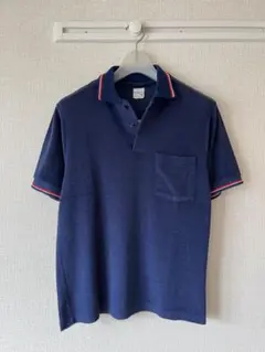 70s JC Penney パイルポロシャツ トリコロール US ヴィンテージのサムネイル