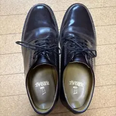 REGAL ダークブラウン レースアップシューズ