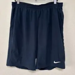 ナイキ ショートパンツ ストレート L ネイビー ポリエステル DRI-FIT