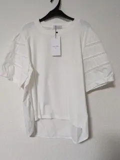 reve bleu タグ付き新品　半袖　カットソー　白