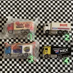 マテル社製 ホットウィール　Hiway Hauler x4台セット