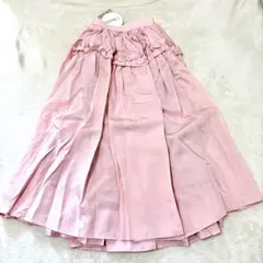 Chesty チェスティ　スカート　ロングスカート　フレアスカート　ピンク　0