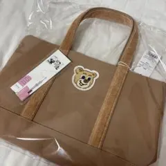 【未開封新品】フェイラー　オールドテディワッペントート　ベージュ小　ノベルティ付
