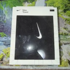 【特イベント】Nike タオル ブラック　34cm x 34cm