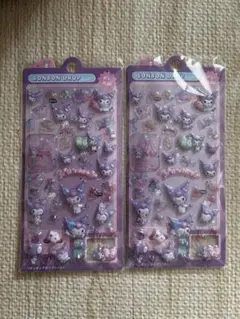 BONBON DROP 3D クロミちゃんシール 2シートセット