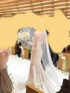 ウェディングベール　チュール