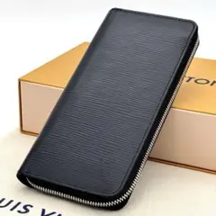 【IC搭載】ヴィトン エピ ヴェルティカル 長財布 ブラック 黒 NM