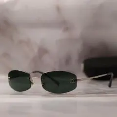 CHANEL archive y2k スクエア リムレス サングラス ケース付きのサムネイル