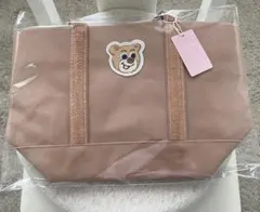 ラブラリーバイフェイラー オールドテディガール　ワッペントートバッグ（小）