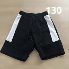 男の子　スウェットハーフパンツ　130