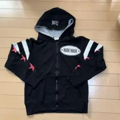 黒　パーカー　140cm