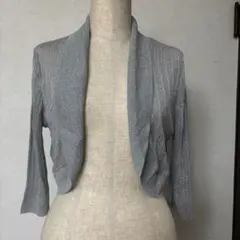 UNTITLED ラメ入りボレロ パーティー結婚式　サイズ2