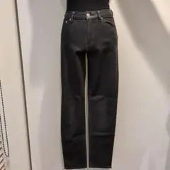 B-Three ジーンズストレート ブラック サイズ32(M)