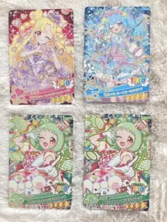 おねがいアイプリ カードグミ4枚セット おまけカード付き