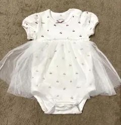 gelato pique チェリー柄ロンパース 70