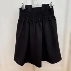 ブラック フレアスカート Mサイズ　アベイル