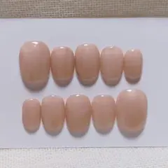 #23　ベリーショート ネイルチップ　ピンクネイル　マグネットネイル