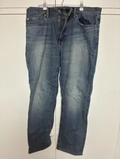 UNIQLO JEANS スリムフィット ブルーデニムW35