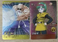 ブルマ　亀仙人2枚セット［ドラゴンボールZ W爆裂インパクト］