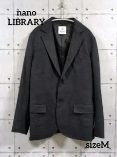 nano LIBRARY ウールジャケットMENS