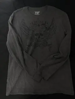 ドクロ ロンT y2k お兄系　平成　ギャル　グランジ swag