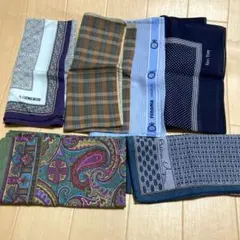メンズ　ハンカチ　セット　一枚 renoma レノマ　他計6枚