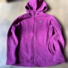 patagonia フリースジャケット パープル（濃いピンク）