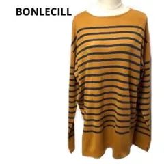 ボンルシール　BONLECILL ニットトップス　ルーズ　袖、サイドスリットのサムネイル
